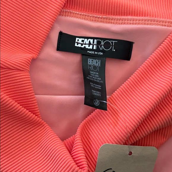 New Beach Riot Dallas Ribbed Bikini Highway Bottom - Picture 4 of 6